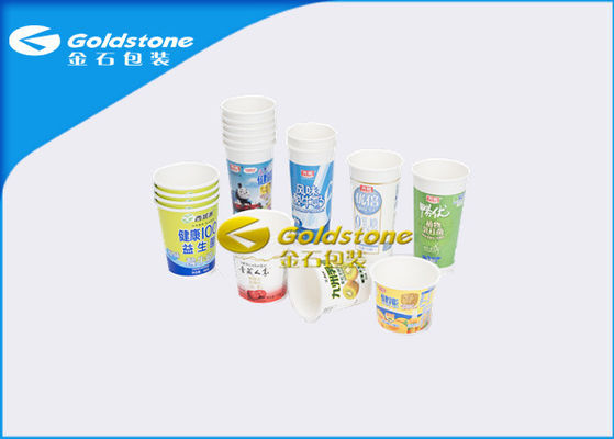Tazze di plastica del yogurt di varia specificazione per latte/dessert/gelato freschi