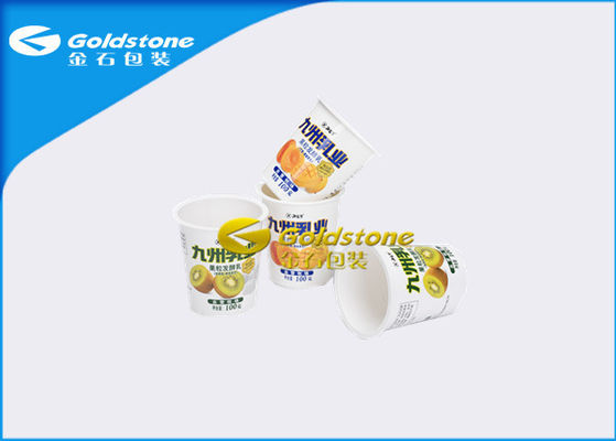 Il yogurt di plastica eliminabile infrangibile foggia a coppa il multi strato/strato a un solo strato