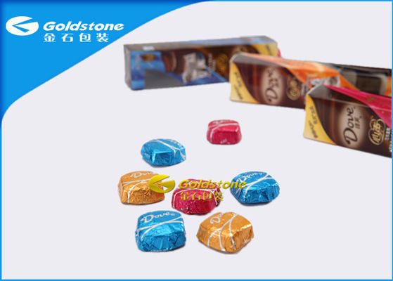 La stampa variopinta ha personalizzato la stagnola colorata involucri della stagnola del cioccolato per lo spostamento del cioccolato