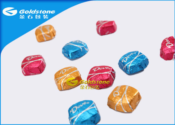 Carta del di alluminio della carta da imballaggio del cioccolato del commestibile per Candy/palla del cioccolato