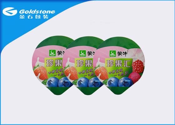 Non coperchio del yogurt di caduta, stampa di colori di rivestimenti 1 - 8 del di alluminio della guarnizione della tazza
