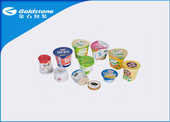 Taglio pre- del coperchio impresso e variopinto del foglio di alluminio per il contenitore del gelato